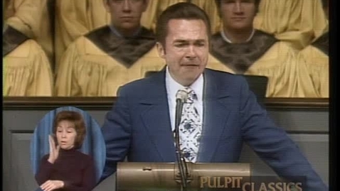 Thumbnail for entry Pulpit Classics - Episode 50 - Dr. Jack Van Impe