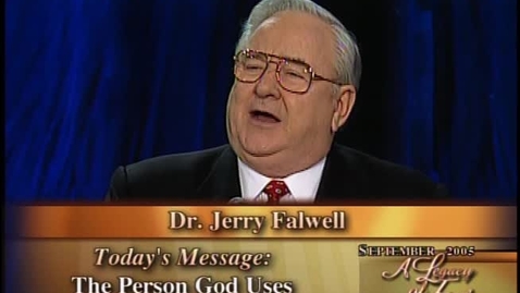 Thumbnail for A Legacy of Faith - The Person God Uses