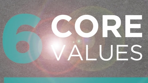 Thumbnail for entry Core Values Connection to Community