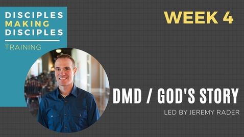Thumbnail for Disciples Making Disciples - Chapter 3