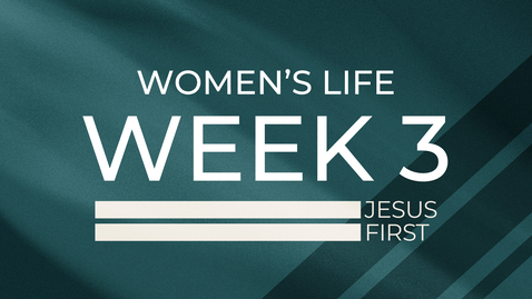 Thumbnail for entry Women's Life - Ephesians Week 3 - Sue Burton