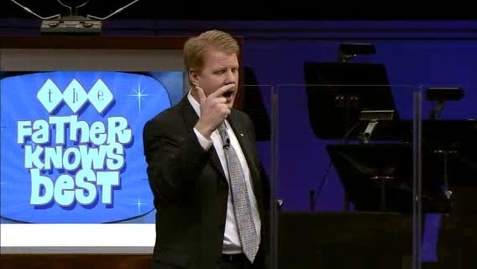 Thumbnail for The Father Knows Best: Looking For More Out Of Marriage