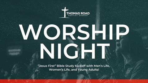 Thumbnail for entry Ephesians Bible Study Kickoff Worship Night