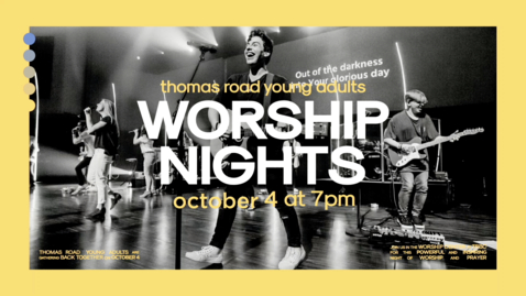 Thumbnail for entry TRYA Worship Nights - October