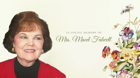 Thumbnail for In Loving Memory of Mrs. Macel Falwell