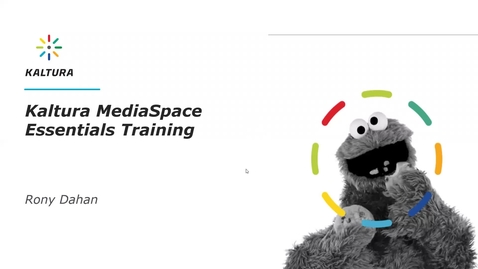 Thumbnail for UCA - Kaltura Media Space Essentials Remote Training
