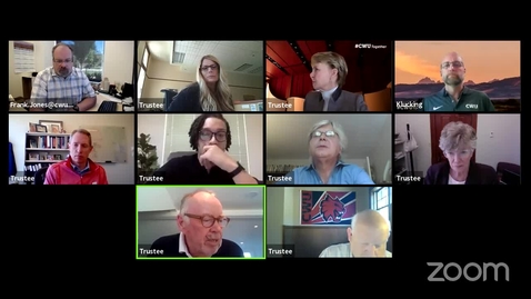 Thumbnail for Board of Trustees 5.27.20 Special Meeting