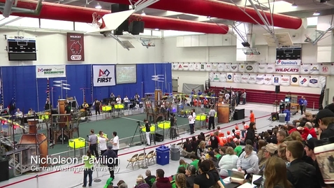 Thumbnail for entry CWU Hosts Robotics Competition