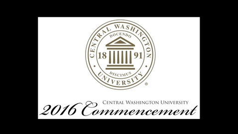 Thumbnail for entry 2016 CWU Commencement speaker WA State Supreme Court Justice Mary Yu