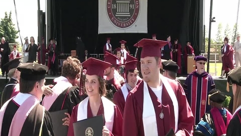 Thumbnail for CWU Commencement, 2013, part 4