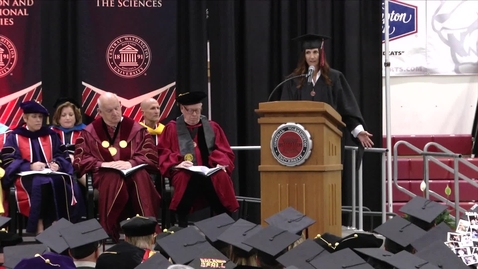 Thumbnail for 2018 Graduate Hooding Student Speaker Lisa Wilding