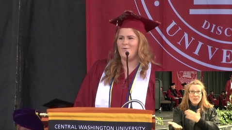 Thumbnail for 2018 AM Commencement Student Speaker Alexis Everet
