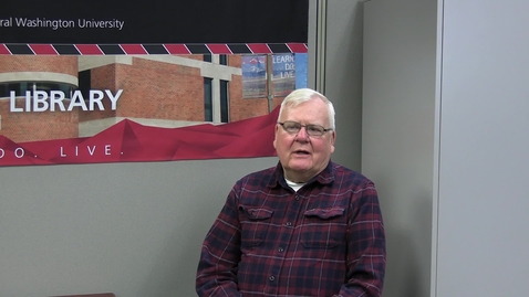 Thumbnail for Allan Wells Video Interview