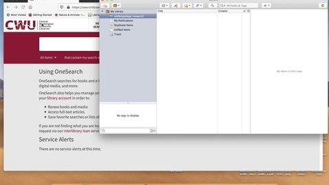 Thumbnail for Zotero Lesson in 3 Minutes