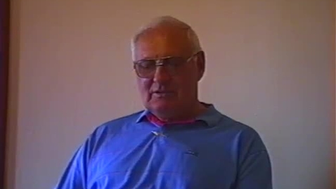 Thumbnail for Paul Bechtel Video Interview, part 1