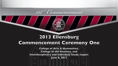 Thumbnail for entry 2013 CWU Commencement Ceremony AM