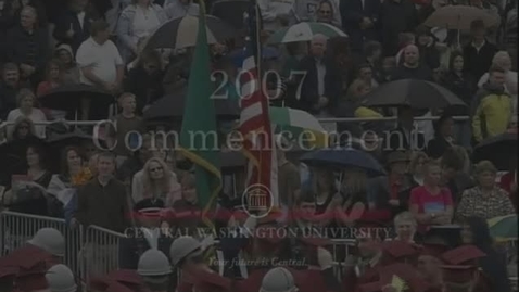 Thumbnail for entry 2007 CWU Commencement Ceremony PM