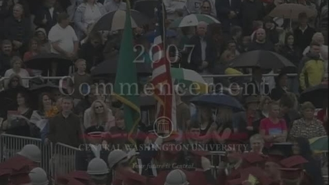 Thumbnail for 2007 CWU Commencement Ceremony PM