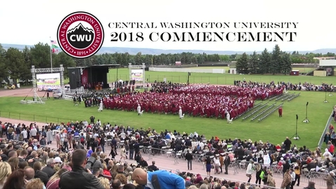 Thumbnail for entry Central Washington University Commencement 2018 AM