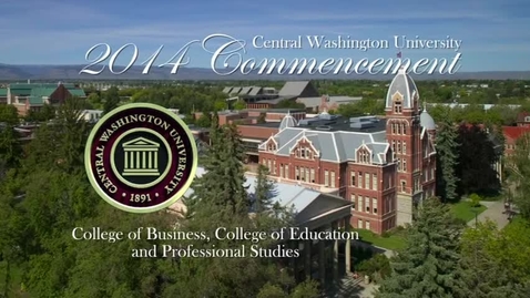Thumbnail for 2014 CWU Commencement Ceremony PM