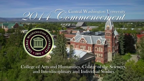 Thumbnail for entry Central Washington University Commencement 2014 PM