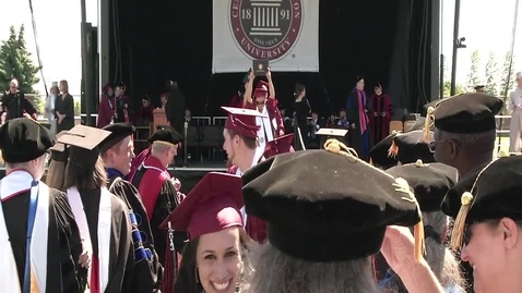Thumbnail for CWU Commencement, 2013, part 3