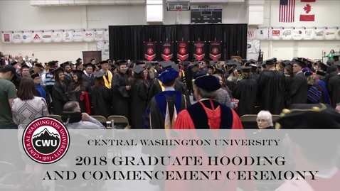 Thumbnail for entry 2018 Graduate Hooding and Commencement Ceremony