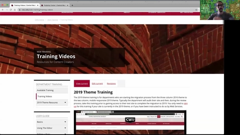Thumbnail for Web Training: Basic Training