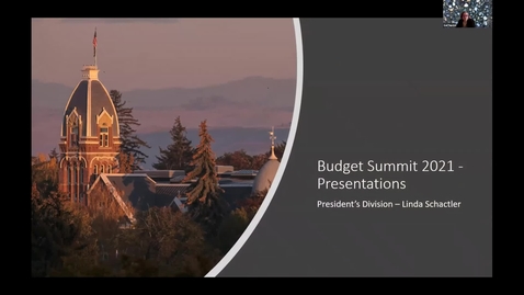 Thumbnail for Budget Summit 2021_President's Division