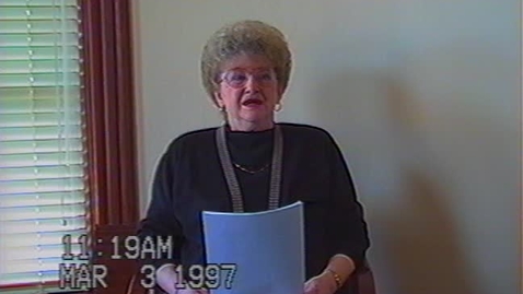 Thumbnail for Gloria Craig Video Interview