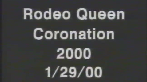 Thumbnail for Ellensburg Rodeo Queen Coronation
