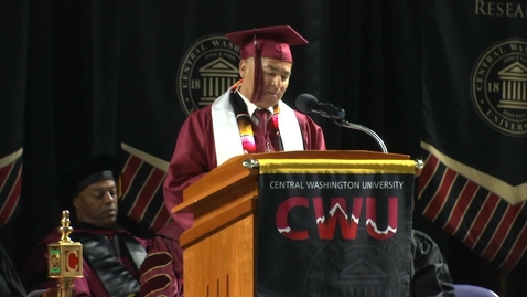 Thumbnail for entry 2018 CWU Kent Commencement Student Speaker Tony Brito