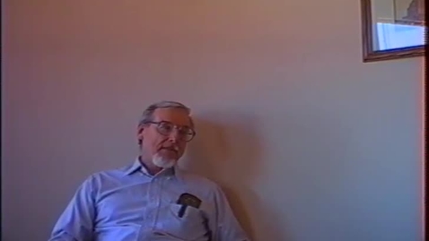 Thumbnail for Roy Wilson Video Interview Part 1