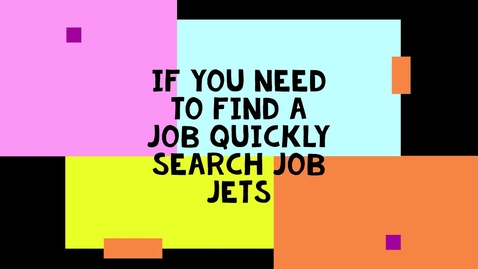 Thumbnail for entry Job Jets App