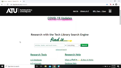 Thumbnail for Basic Business Database Searches