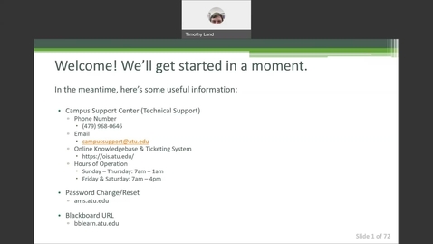 Thumbnail for Blackboard Training for Returning Faculty (230pm)-20210813 1916-1