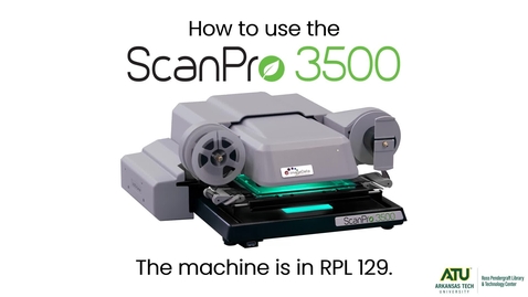 Thumbnail for Library - ScanPro3500 - How to use the microfilm machine