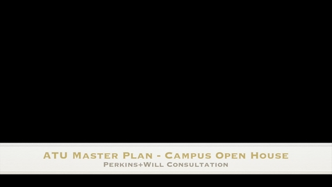 Thumbnail for entry ATU Campus Master Plan OpenHouse