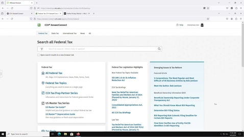 Thumbnail for Get Started with CCH AnswerConnect: The Library Tool For Accounting Majors