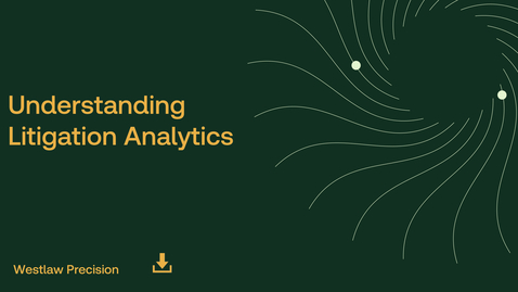 Thumbnail for Understanding Litigation Analytics