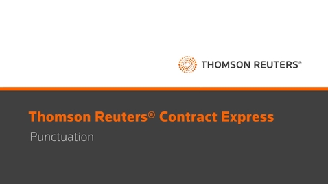 Thumbnail for Punctuation