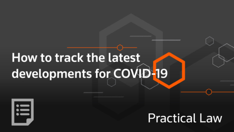 Thumbnail for How to track the latest developments for COVID-19