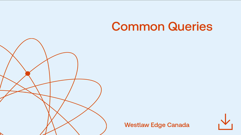 Thumbnail for Common Queries
