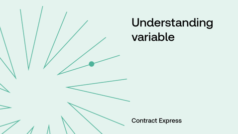 Thumbnail for Understanding variable