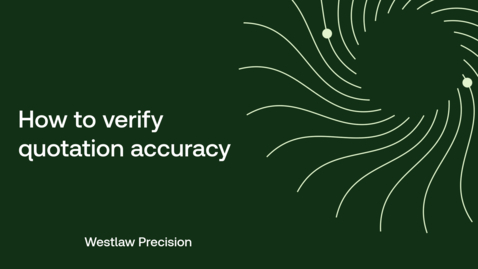 Thumbnail for How to verify quotation accuracy