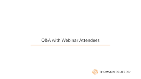 Thumbnail for entry Q&amp;A with Webinar Attendees