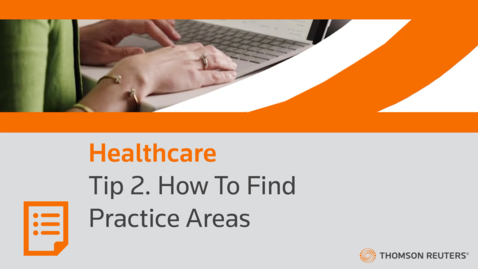 Thumbnail for Tip 2. How To Find Practice Areas