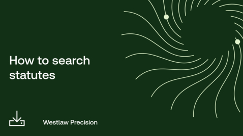 Thumbnail for How to search statutes