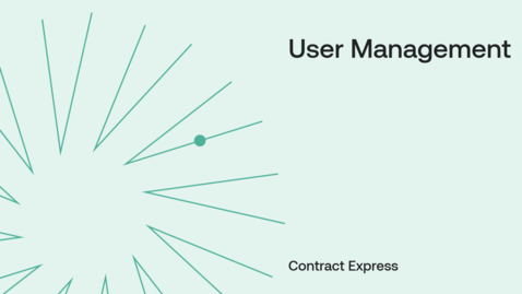 Thumbnail for User Management
