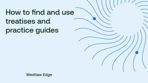 Thumbnail for How to find and use treatises and practice guides